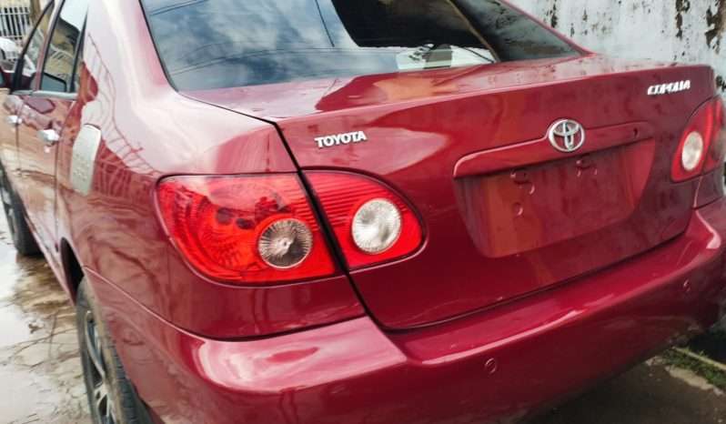 
								2007 Toyota Corolla full									