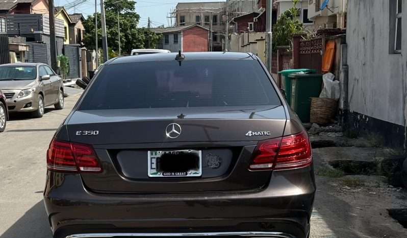 
								2012 Mercedes-Benz E 350 full									