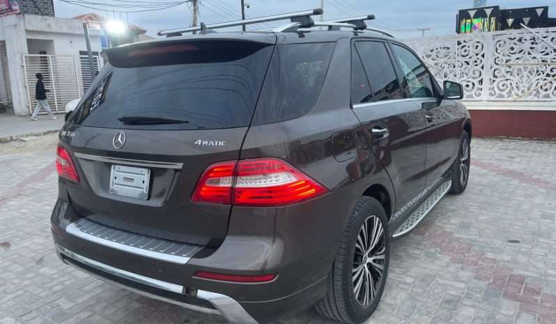 
								2012 Mercedes-Benz ML 350 full									