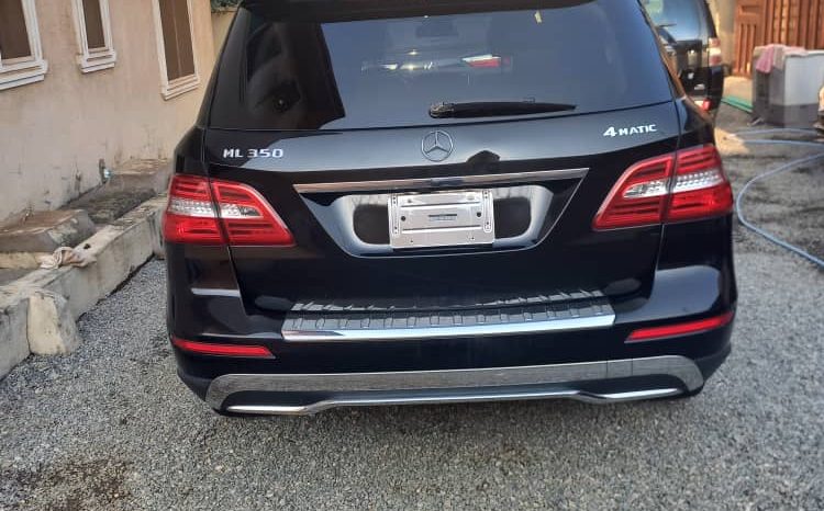 
								2012 Mercedes-Benz ML 350 full									