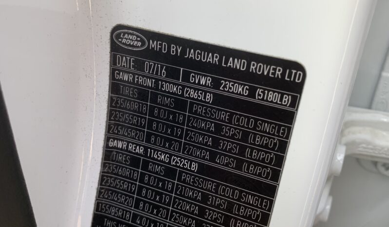 
								2017 Land Rover Range Rover Evoque full									