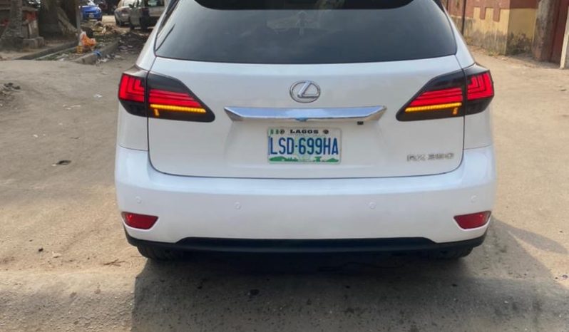 
								2012 Lexus RX350 full									