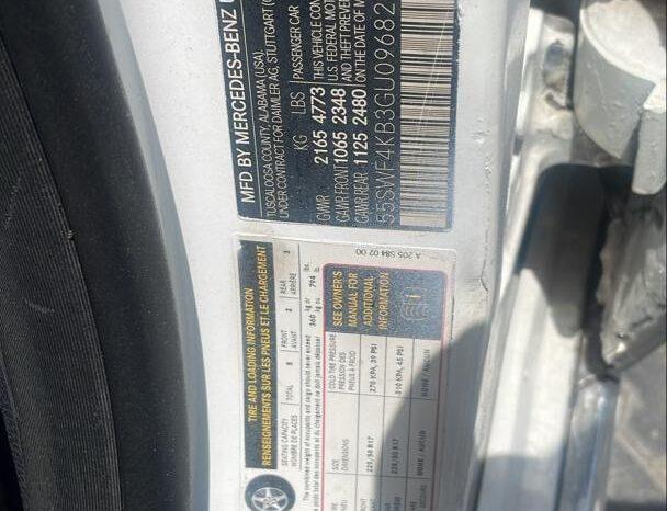 
								2016 Mercedes-Benz C300 full									