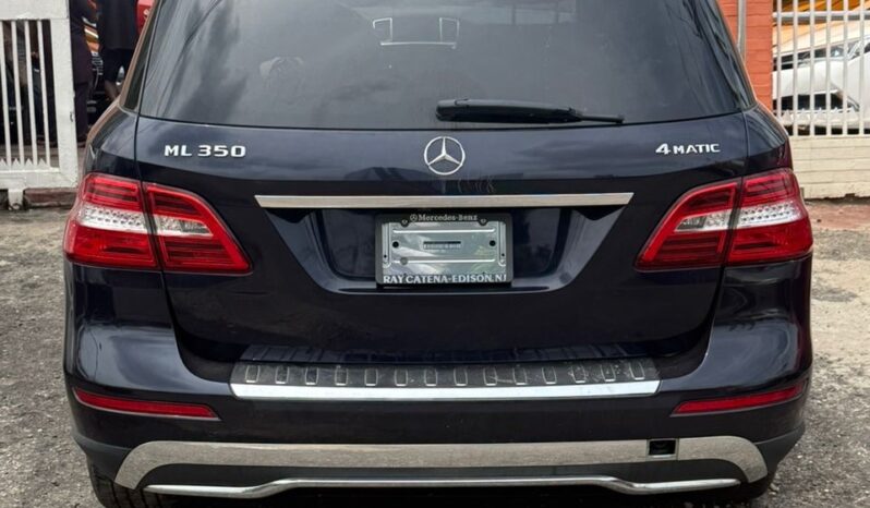 
								2012 Mercedes-Benz ML 350 full									