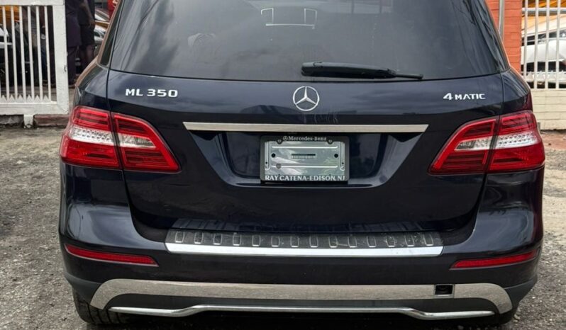 
								2012 Mercedes-Benz ML 350 full									