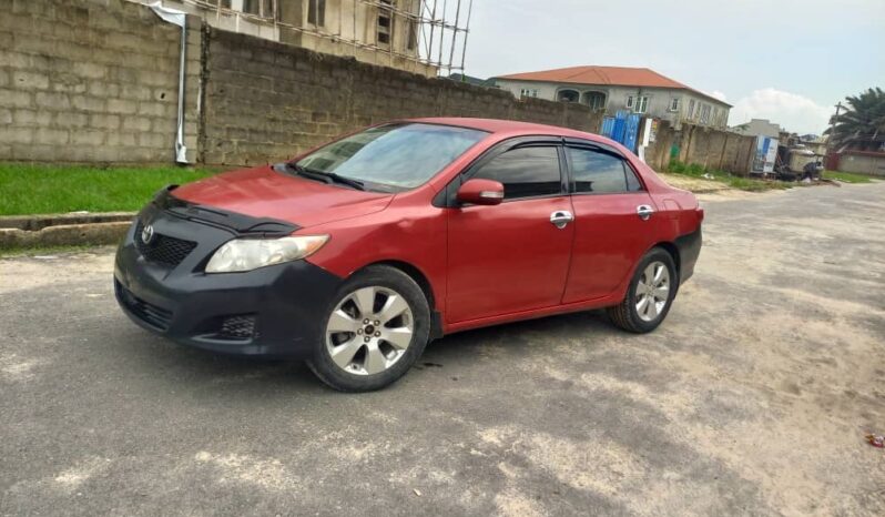 
								2009 Toyota Corolla full									