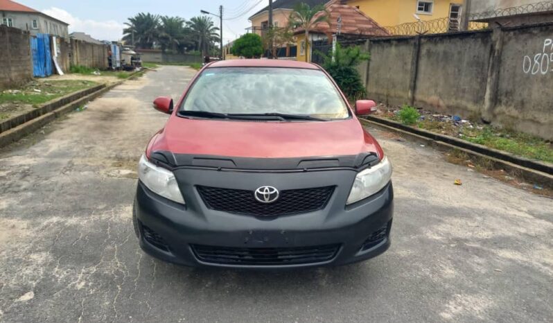 
								2009 Toyota Corolla full									