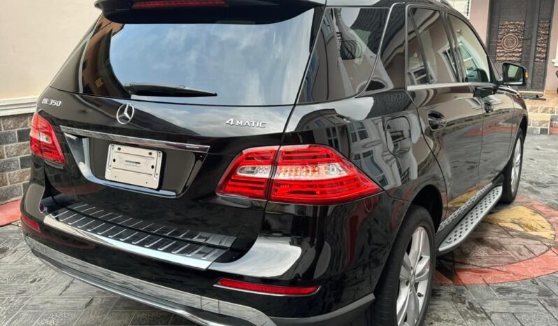 
								2012 Mercedes-Benz ML 350 full									