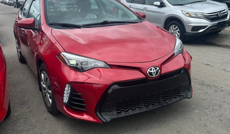 
								2016 Toyota Corolla full									