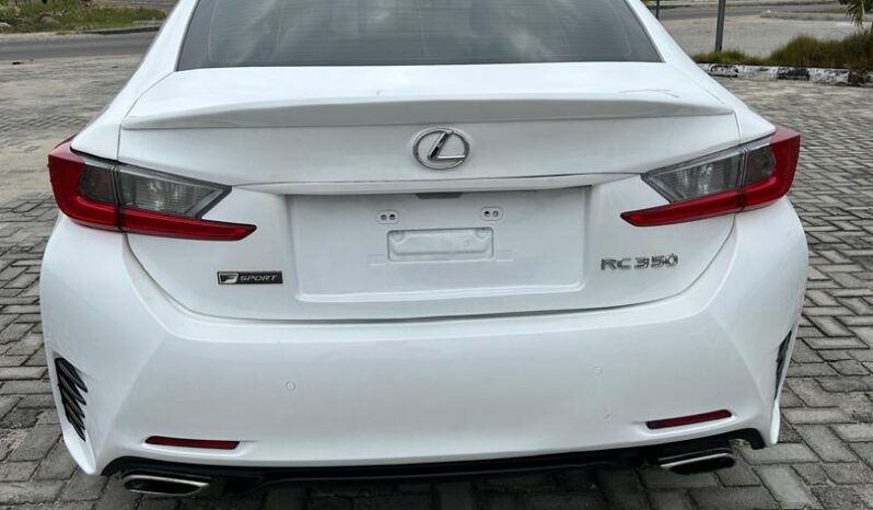 
								2015 Lexus RC350 full									