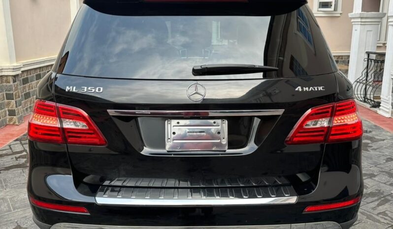
								2012 Mercedes-Benz ML 350 full									