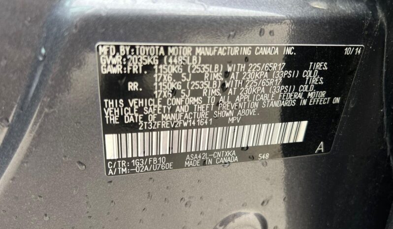 
								2015 Toyota RAV4 full									