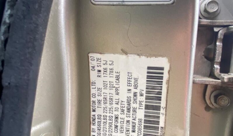 2007 Honda CR-V full