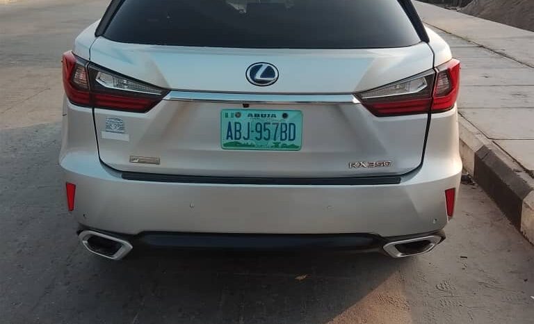 
								2017 Lexus RX350 full									