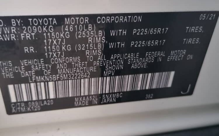 
								2022 Toyota RAV4 full									