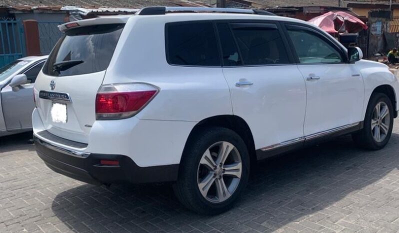 
								2012 Toyota Highlander full									