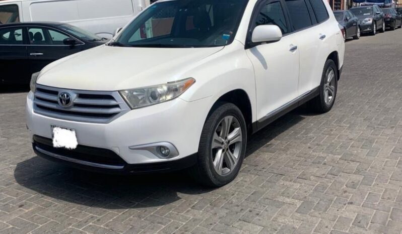 
								2012 Toyota Highlander full									