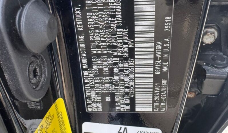 
								2019 Toyota Venza full									