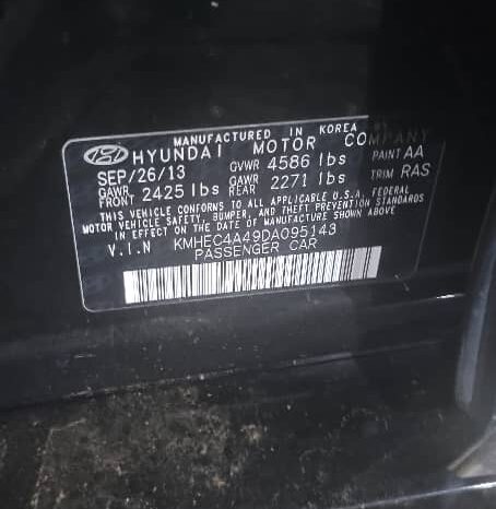 
								2014 Hyundai Sonata full									