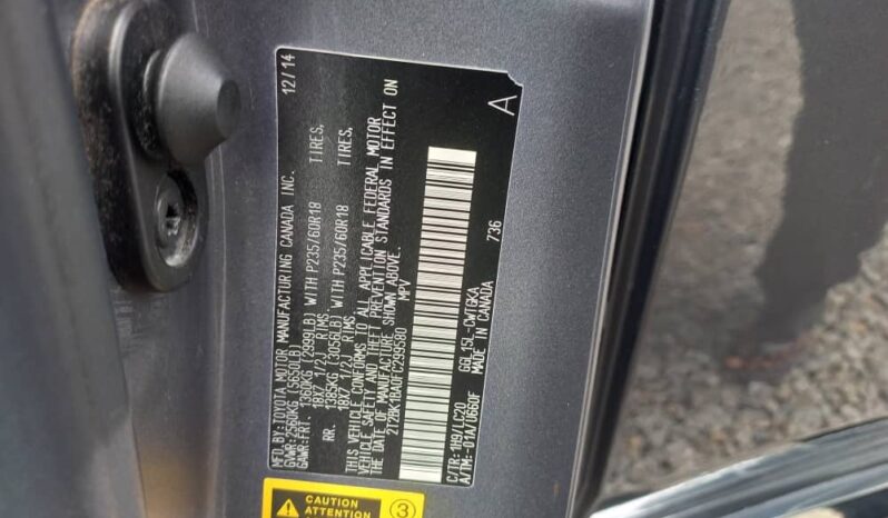 
								2015 Lexus RX350 full									