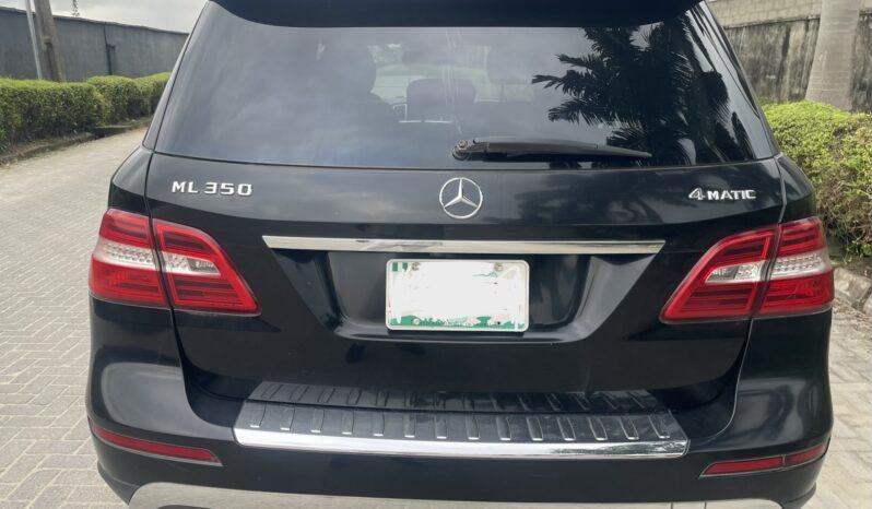 
								2012 Mercedes-Benz ML 350 full									