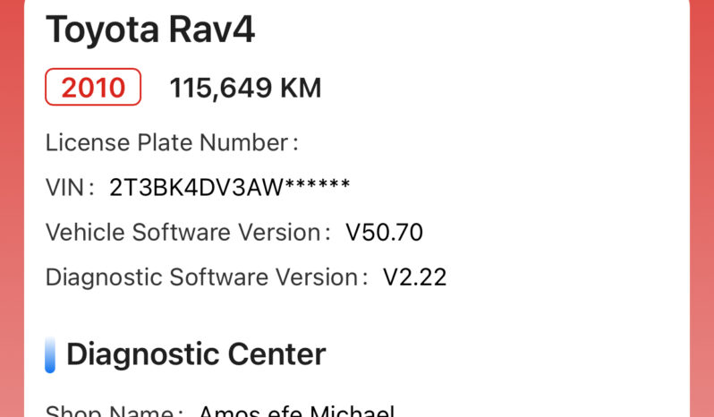 
								2010 Toyota RAV4 full									